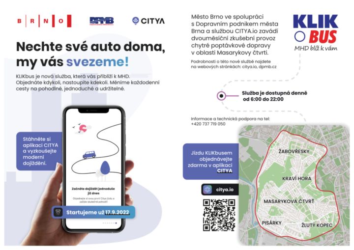 KLIKbus – jízda na zavolání 2
